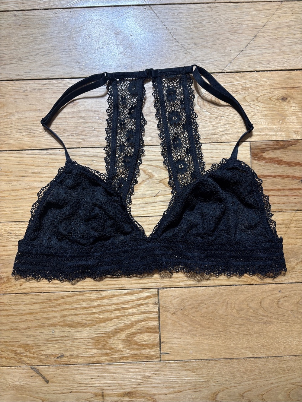 Victoria’s Secret Black Lace Racerback Bralette